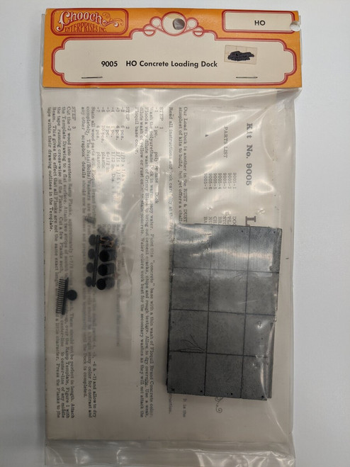 CHO9005 HO Concrete Loading Deck