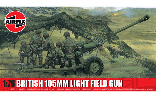 ARX2332 1/76 Airfix British 105mm Light Field Gun