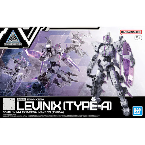 BAN2783940 Bandai 30 Minutes Missions 1/144 EXM-X20B Levinix (Type