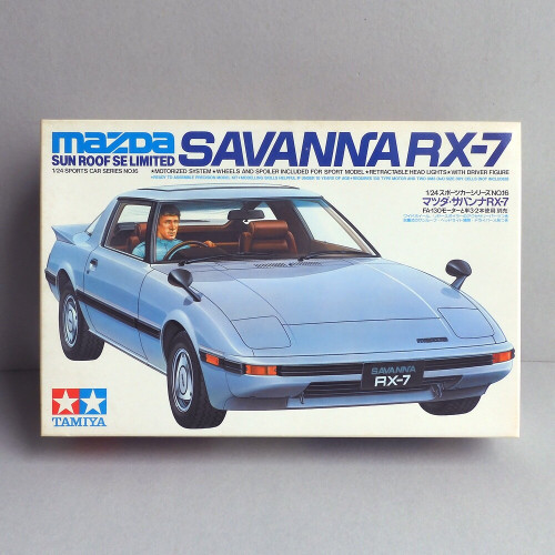 TAM24375 Tamiya 1/24 Mazda Savanna RX-7 Plastic Model Kit (Limited Edition)
