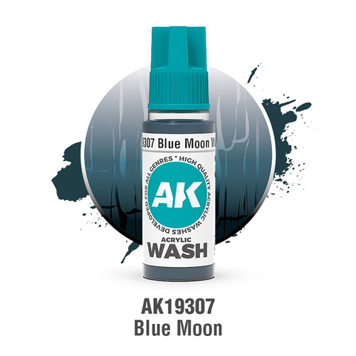 AKI19307 AK Interactive Blue Moon Wash 18ml