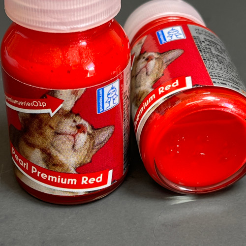 GANGP-02P  Gaianotes Gaia GP-02P  Pearl Premium Red -GP Series  Premium Color 30ml