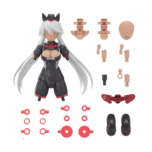 BAN2753042 Bandai 30 Minutes Sisters Option Parts Set 18 (Sergeant Costume) [Color C] 30MS