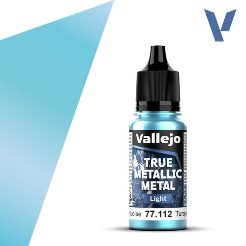 VLJ77112 18ml Bottle Hydra Turquoise (Light) True Metallic Metal
