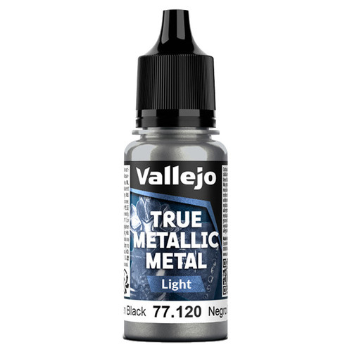 VLJ77120 18ml Bottle Obsidian Black (Light) True Metallic Metal