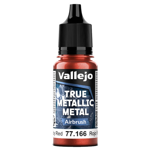 VLJ77166 18ml Bottle Ruby Red (Airbrush) True Metallic Metal