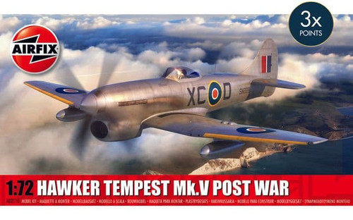 ARXA02110 Airfix 1/72  Hawker Tempest Mk.V Post War