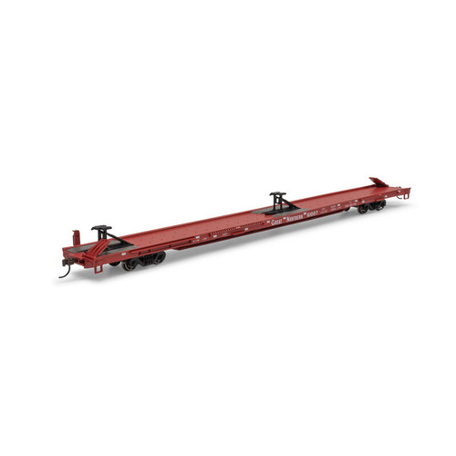 ATH-1546 HO ATH 85' TOFC Flat Car, GN #61007