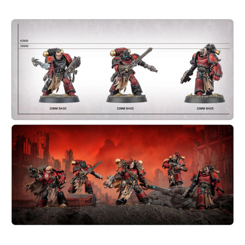 GW43-113 CHAOS SPACE MARINES:RED CORSAIRS RAIDERS