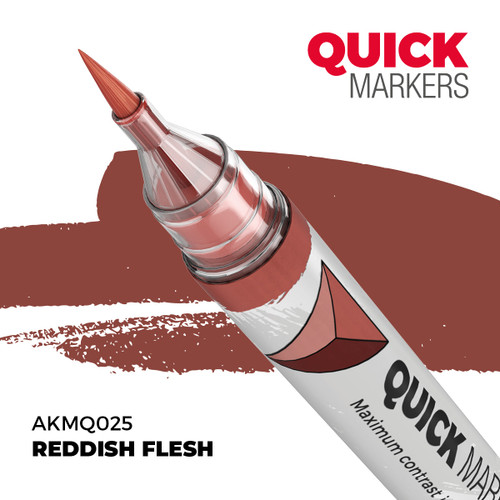 AKIMQ025 AK Interactive Reddish Flesh - Quick Marker