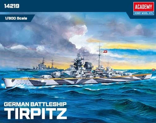 ACY14219 Academy 1/800 Battleship Tirpitz