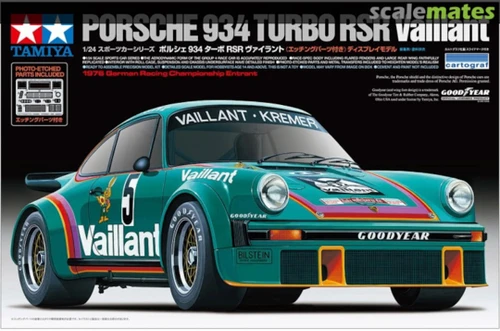 TAM24334 1/24 Tamiya Porsche 934 Turbo RSR Vaillant