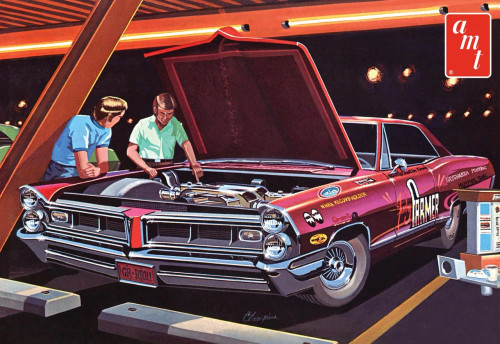 AMT1578 AMT 1965 Pontiac Grand Prix Show and Go  1/25