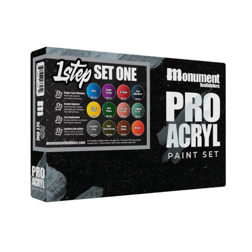 MMH-1-Step-SET-1  PRO Acryl 1-Step Set #1 - speed/contrast paints