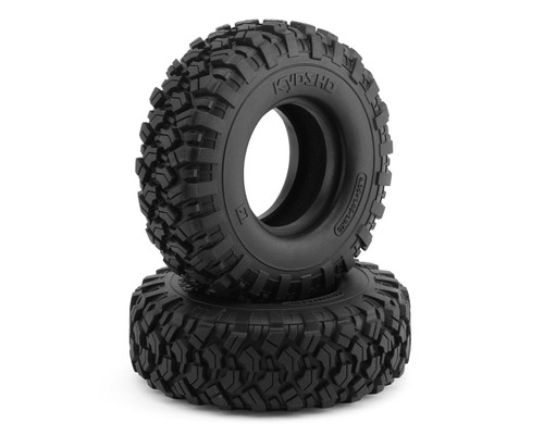 (SO) Kyosho KC10 #40 1.9" Rock Crawler Tires (4.3" OD) (2)