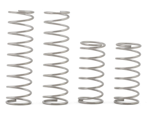 (SO) Team Associated RC10 Model 24 Shock Spring Set (Front/Rear) (Medium/Silver)