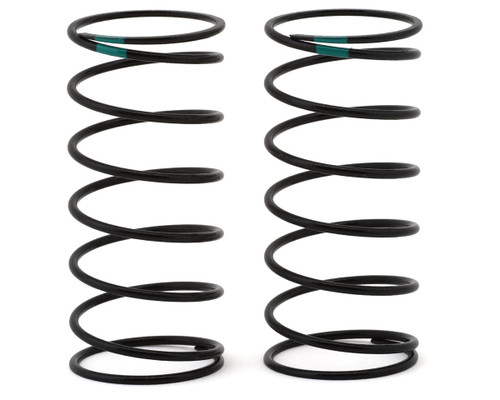 (SO) Team Associated RC10 13mm Front Shock Springs (2) (Green/3.1lbs)