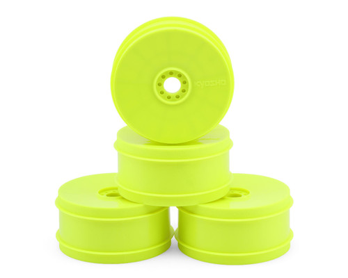 (SO) Kyosho MP11 Dish Wheels (Yellow) (4)