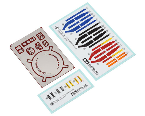 (SO) Tamiya 1/20 Seat Belt Decal Sheets Set (F)