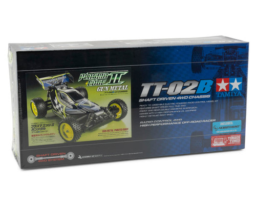 (SO) Tamiya Plasma Edge II Gun Metal 4WD Electric Buggy Kit (TT-02B)