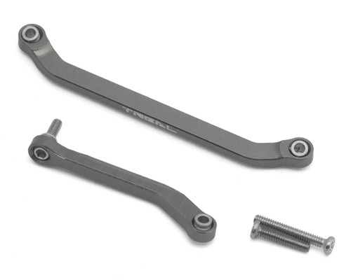 (SO) Treal Hobby Axial SCX30 7075 Aluminum Steering Links Set (Grey)