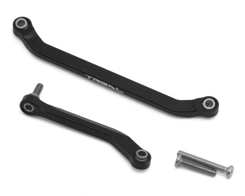 (SO) Treal Hobby Axial SCX30 7075 Aluminum Steering Links Set (Black)