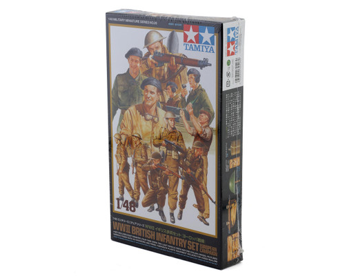 (SO) Tamiya 1/48 WWII British Infantry Figures Plastic Model Kit