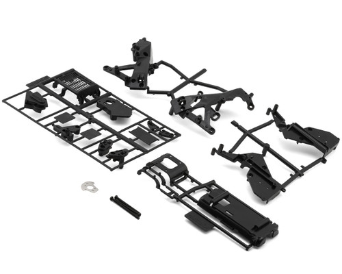 (SO) Kyosho Hang On Racer Main Frame & Gear Box Set (Black)