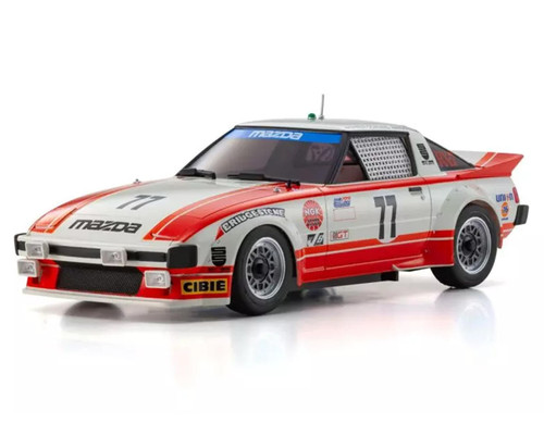 (SO) Kyosho MR-04 RWD Mini-Z Readyset w/1979 Mazda Savanna RX-7 (Red/White)