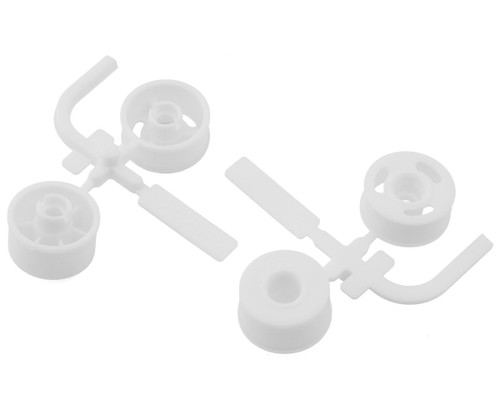 (SO) Team Associated RC28R Wheels Set (White)