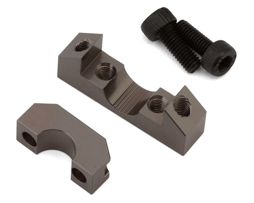 (SO) Kyosho Plazma Mk.3 Aluminum HD Front Axle Mount (Gunmetal)