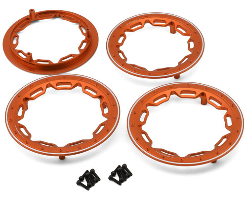 (SO) Treal Hobby 7075 Aluminum Front Wheel Rings for Traxxas® Funco® Pro Scale®