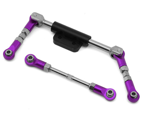(SO) Treal Hobby Vanquish H10 Optic 7075 Aluminum Hydro Ram Steering Links Set