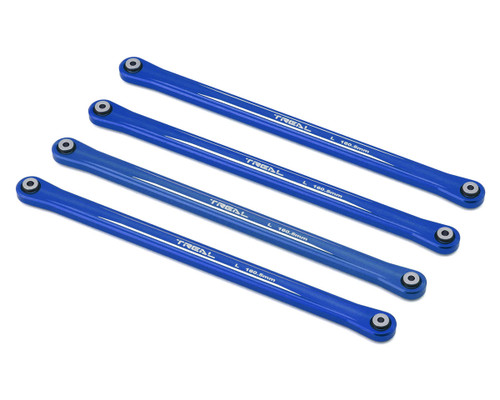 (SO) Treal Hobby Losi LMT CNC-Aluminum Extended Lower Suspension Links Set (Blue)