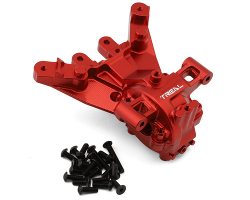 (SO) Treal Hobby Aluminum Front Gearbox Set for Traxxas® Maxx® Slash® (Red)