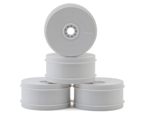 (SO) Kyosho MP11 Dish Wheels (White) (4)