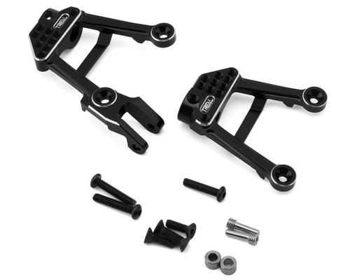 (SO) Treal Hobby Axial SCX10 II 7075 Aluminum Front Shock Towers (Black) (2)