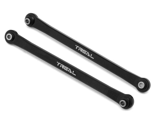 (SO) Treal Hobby Aluminum Front Steering Toe Links for Traxxas® UDR® (Black)