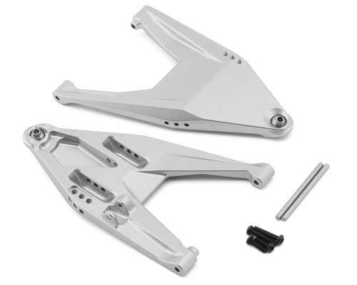 (SO) Treal Hobby Aluminum Lower Suspension Arms for Traxxas® UDR® (Silver)