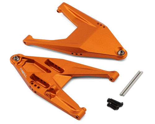 (SO) Treal Hobby Aluminum Lower Suspension Arms for Traxxas® UDR® (Orange)