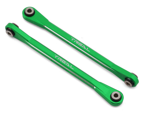 (SO) Treal Hobby Losi Hammer Rey U4 Aluminum Steering Linkage Set (Green) (2)
