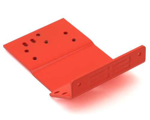 (SO) Team Associated RC10T Nose Plate (Neon Red)