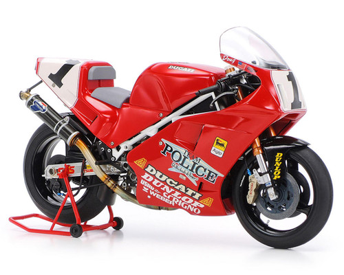(SO) Tamiya 1/12 Scale Ducati 888 Superbike Racer Plastic Model Kit