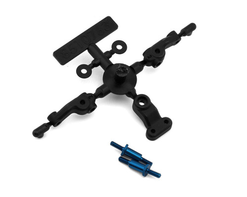 (SO) Team Associated RC28R Steering Blocks & Servo Horn Set