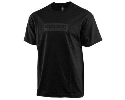 (SO) Kyosho Box Logo Beefy T T-Shirt (Black) (4XL)
