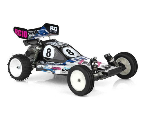 (SO) Team Associated RC10 Brian Kinwald Mirage SS Buggy Body & Wing (Clear)