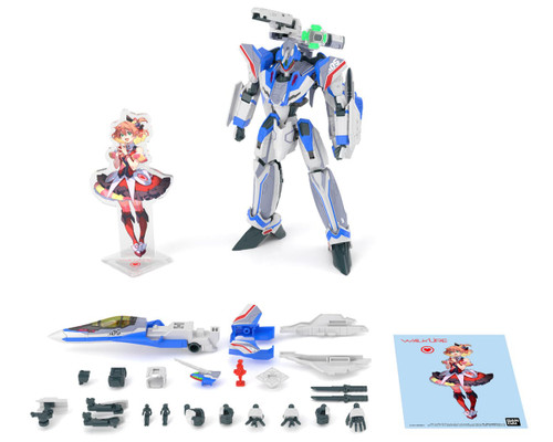 (SO) Bandai HG 1/100 Hayate Immelmann's VF-31J Siegfried "Macross Delta" Plastic