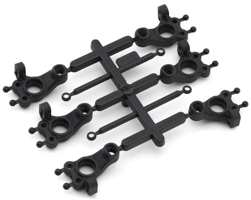(SO) Team Associated RC10TC8 Factory Team Carbon Steering Blocks Set