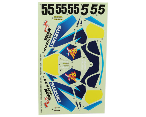 (SO) Kyosho Hang On Racer Suzuki RGV1992 Motorcycle Decal Sheets (2)