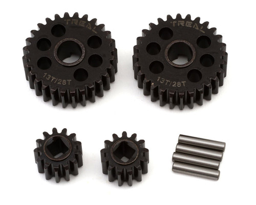 (SO) Treal Hobby Axial AXP8 Gilamon Harden Steel Portal Gears Set (13T/28T)